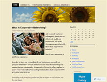 Tablet Screenshot of cooperativenetworking.wordpress.com