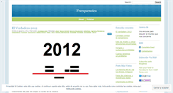 Desktop Screenshot of freequencies.wordpress.com
