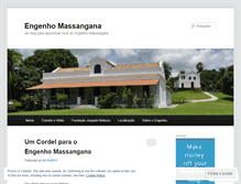 Tablet Screenshot of engenhomassangana.wordpress.com