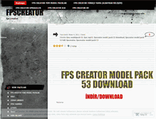 Tablet Screenshot of fpscreator.wordpress.com