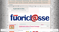 Desktop Screenshot of ilblogdifuoriclasse.wordpress.com