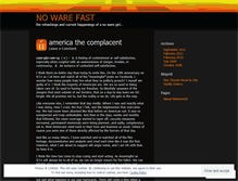 Tablet Screenshot of nowaregirl.wordpress.com