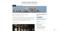 Desktop Screenshot of denissoupault.wordpress.com