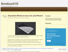 Tablet Screenshot of ilovetouch10.wordpress.com