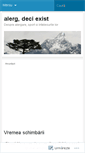 Mobile Screenshot of alerg.wordpress.com