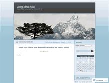 Tablet Screenshot of alerg.wordpress.com