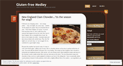 Desktop Screenshot of glutenfreemedley.wordpress.com