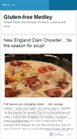 Mobile Screenshot of glutenfreemedley.wordpress.com