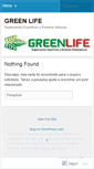 Mobile Screenshot of greenlifesuplementos.wordpress.com