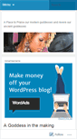 Mobile Screenshot of blackgoddesses.wordpress.com