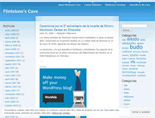 Tablet Screenshot of flintstonescave.wordpress.com