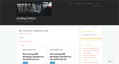 Desktop Screenshot of antiblogpolitico.wordpress.com