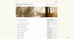 Desktop Screenshot of blackdogpoetry.wordpress.com