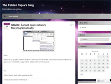 Tablet Screenshot of fabiantapia.wordpress.com