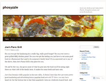Tablet Screenshot of phosyzzle.wordpress.com