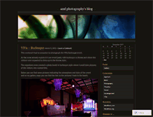 Tablet Screenshot of amfphotography.wordpress.com