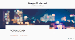 Desktop Screenshot of cmontessori.wordpress.com