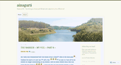 Desktop Screenshot of ainagurti.wordpress.com
