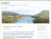 Tablet Screenshot of ainagurti.wordpress.com