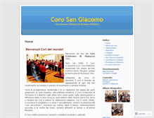 Tablet Screenshot of corosangiacomo.wordpress.com