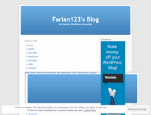 Tablet Screenshot of farian123.wordpress.com