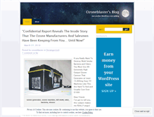 Tablet Screenshot of ozoneblaster.wordpress.com