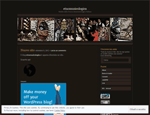 Tablet Screenshot of etnomusicologica.wordpress.com