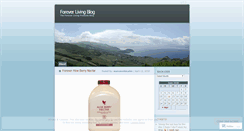 Desktop Screenshot of foreverlivingworld.wordpress.com