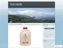 Tablet Screenshot of foreverlivingworld.wordpress.com