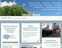 Tablet Screenshot of michelbrard.wordpress.com