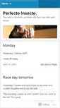 Mobile Screenshot of perfectoinsecto.wordpress.com