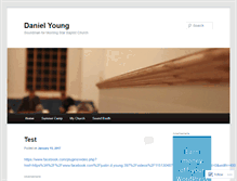 Tablet Screenshot of danielyoungsoundman.wordpress.com