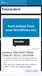 Mobile Screenshot of futuroliteral.wordpress.com