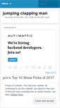 Mobile Screenshot of jumpingclappingman.wordpress.com