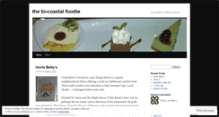Desktop Screenshot of bicoastalfoodie.wordpress.com