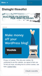 Mobile Screenshot of dialoghifilosofici.wordpress.com