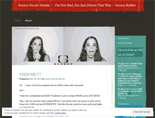 Tablet Screenshot of jessicamonda.wordpress.com