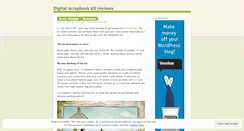 Desktop Screenshot of kitreviews.wordpress.com