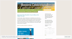 Desktop Screenshot of ministeriocatolicovidaplena.wordpress.com