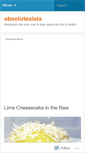Mobile Screenshot of absolutealaia.wordpress.com