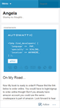 Mobile Screenshot of angelasuba.wordpress.com