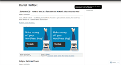 Desktop Screenshot of dharfleet.wordpress.com