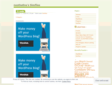 Tablet Screenshot of neothe0ne.wordpress.com
