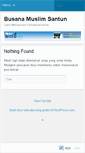 Mobile Screenshot of busanasantun.wordpress.com
