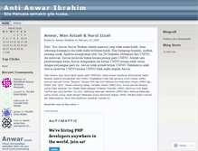 Tablet Screenshot of antianwar.wordpress.com