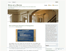 Tablet Screenshot of hullhouse.wordpress.com