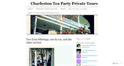Desktop Screenshot of charlestontour.wordpress.com