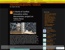 Tablet Screenshot of individualathome.wordpress.com
