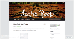 Desktop Screenshot of nativerootz.wordpress.com