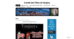 Desktop Screenshot of comitedesfetesvaujany.wordpress.com